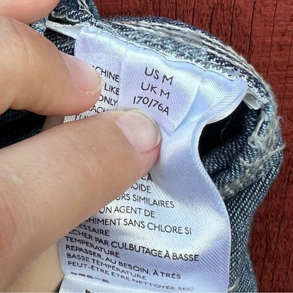 ASOS Women's High Waisted Slim Mom Jeans‎ Five Pocket Grayish Black Size 26 - Picture 6 of 7